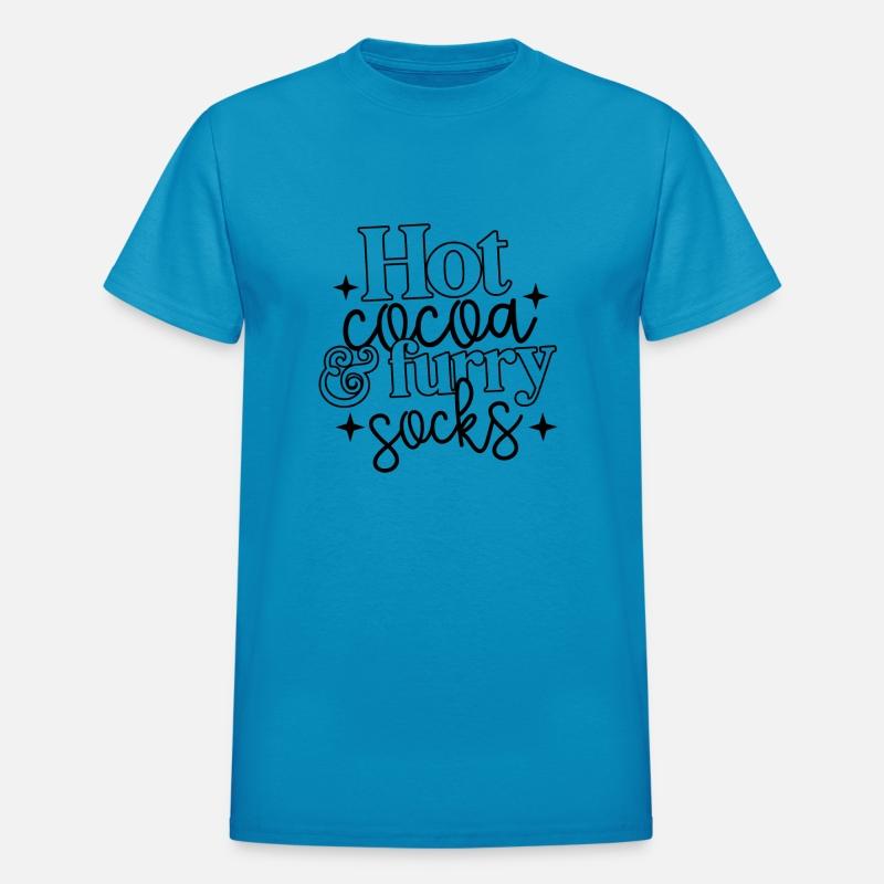 Hot cocoa and furry socks