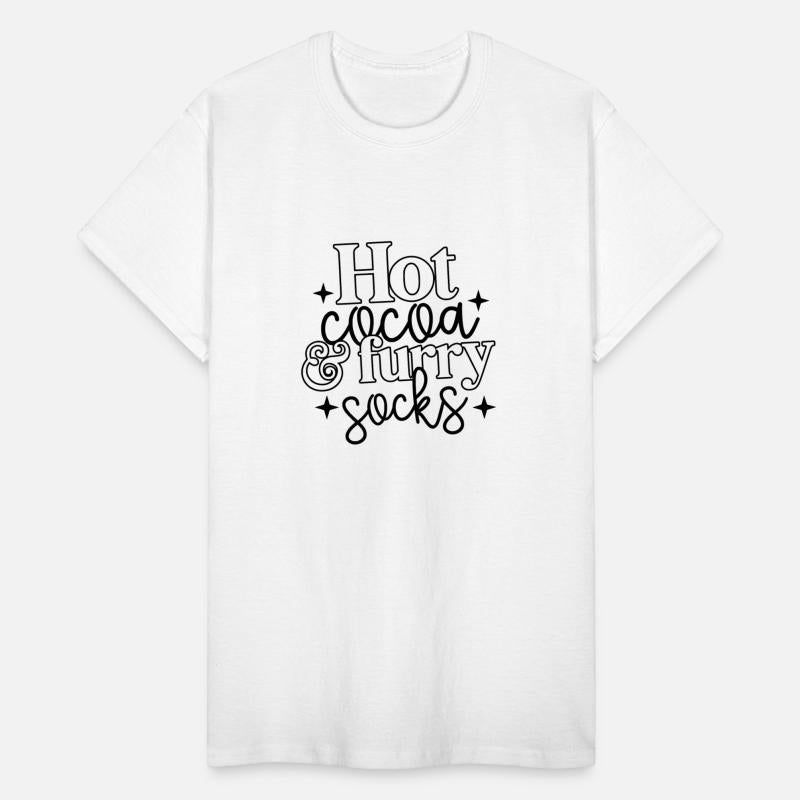 Hot cocoa and furry socks