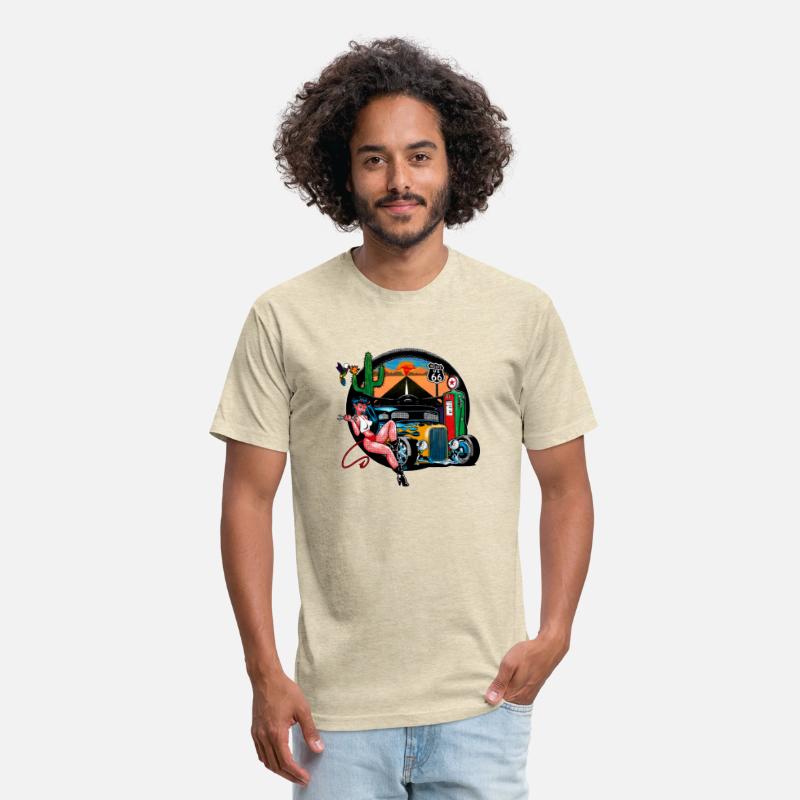 Hot Rod, Landscape and Pinup