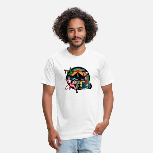 Hot Rod, Landscape and Pinup