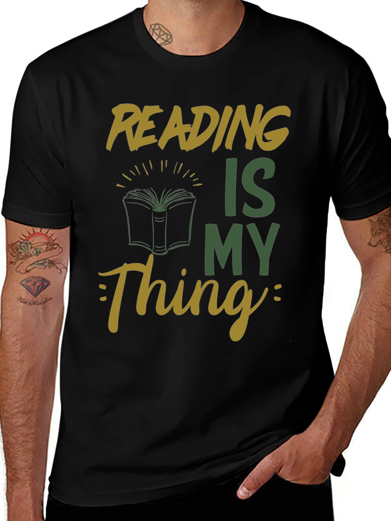 Reading is My Thing Graphic T-Shirt
