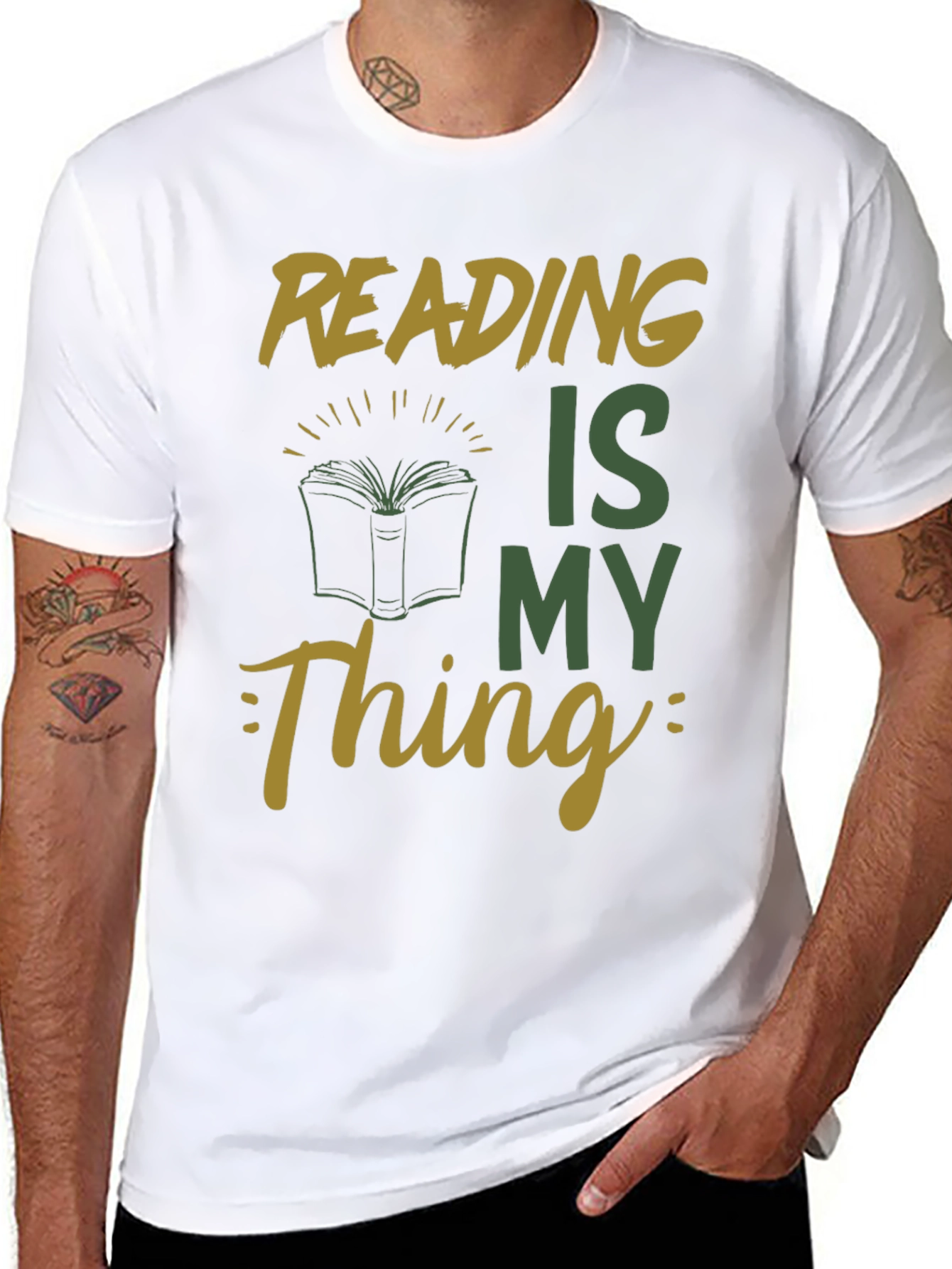 Reading is My Thing Graphic T-Shirt