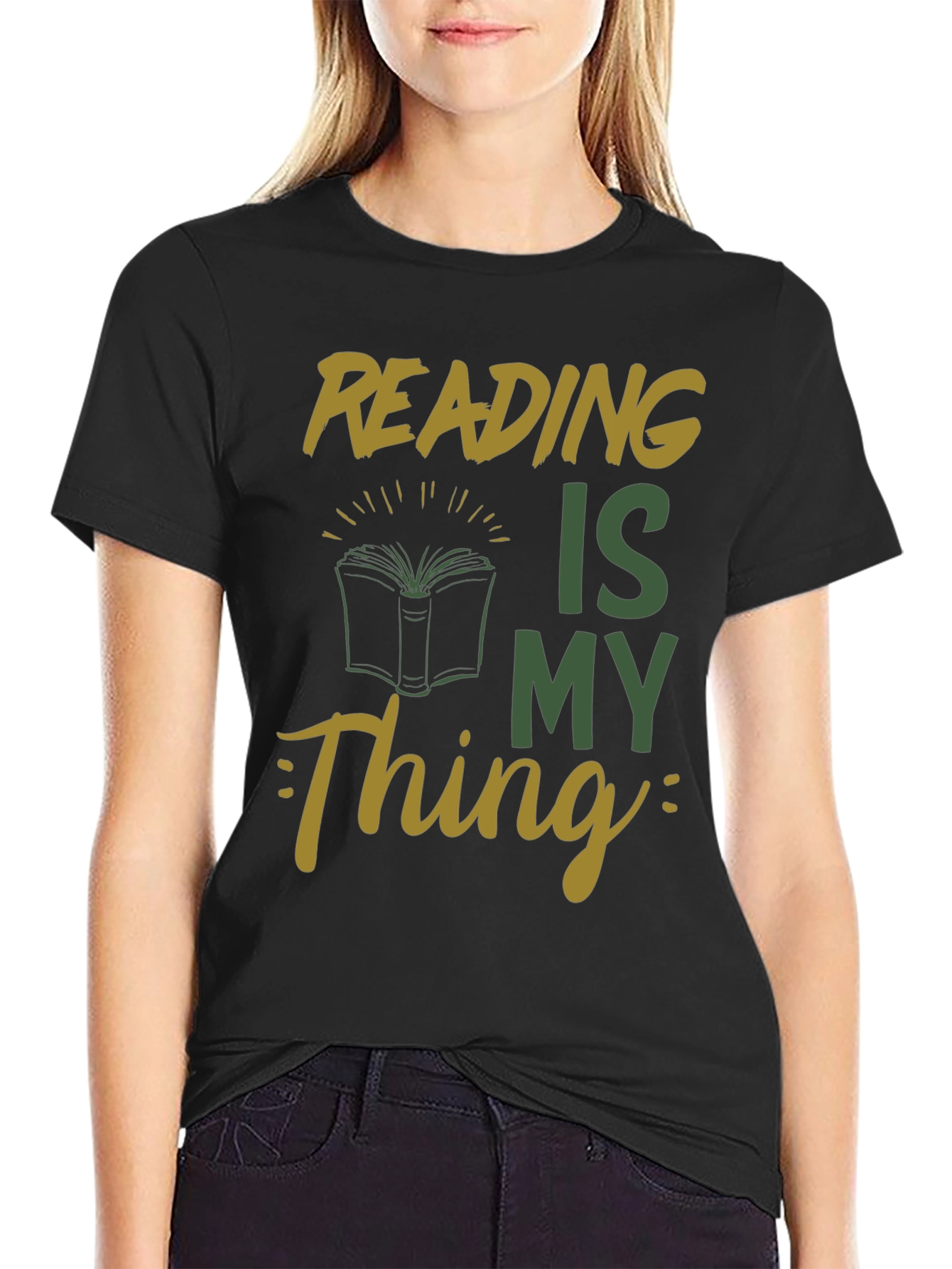 Reading is My Thing Graphic T-Shirt