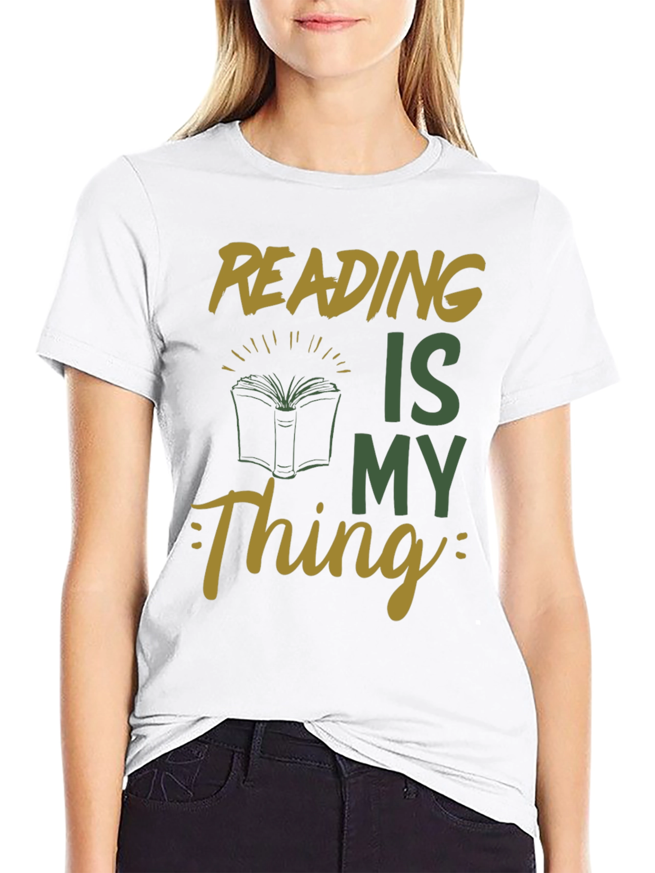 Reading is My Thing Graphic T-Shirt