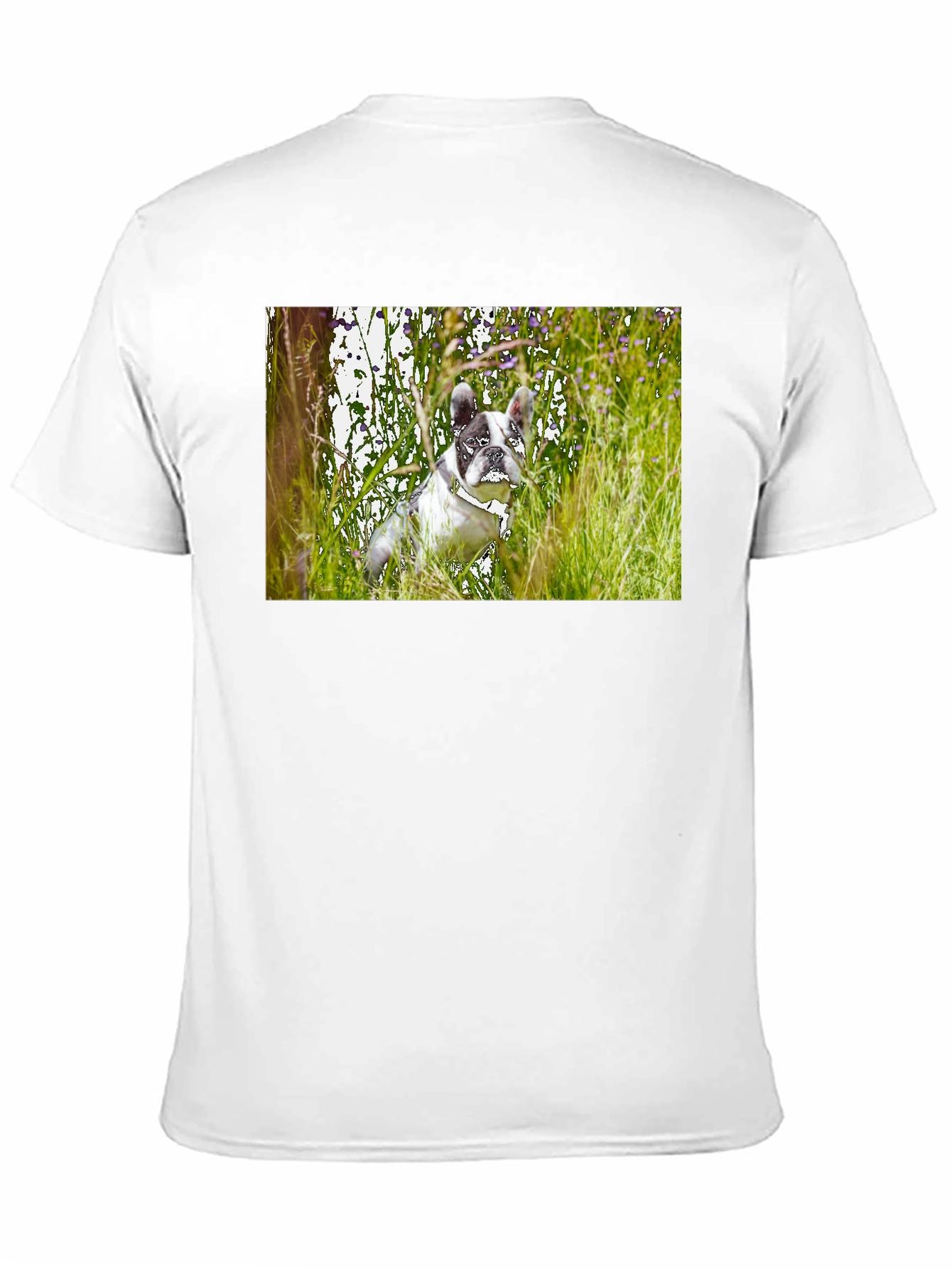 Dog in Nature Graphic T-Shirt – Stylish Dog Lover Tee