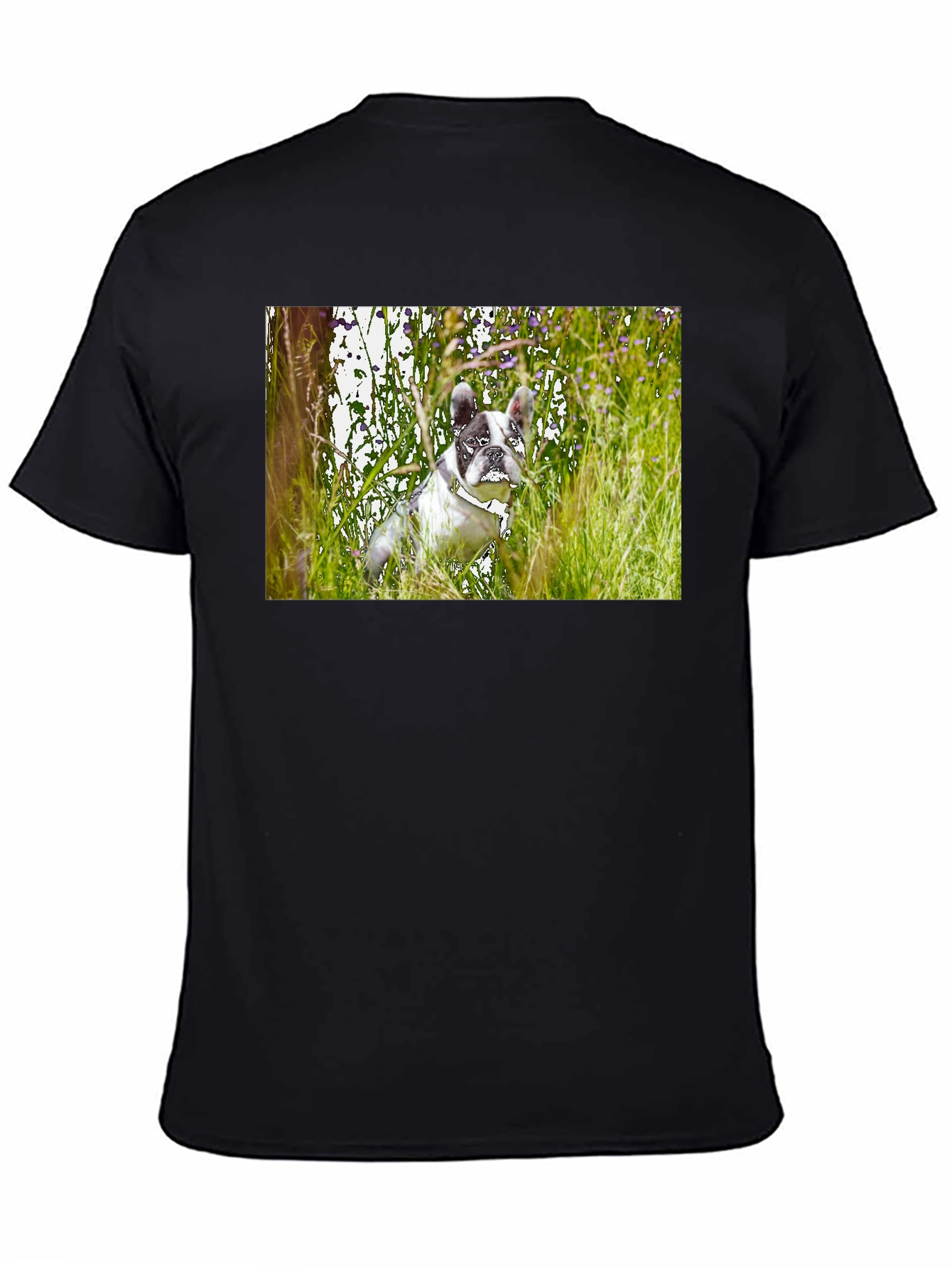 Dog in Nature Graphic T-Shirt – Stylish Dog Lover Tee