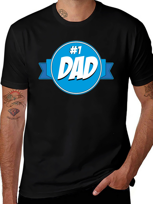 #1 Dad T-Shirt - Fathers Day Gift