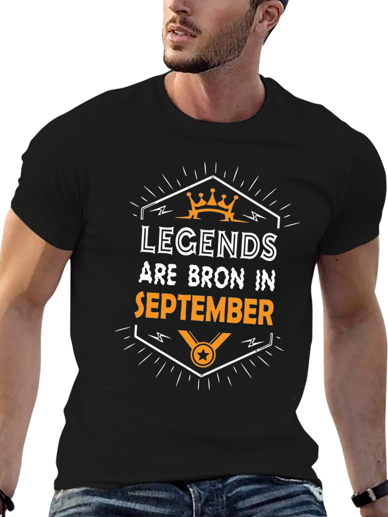 Legends Born in September Graphic T-Shirt