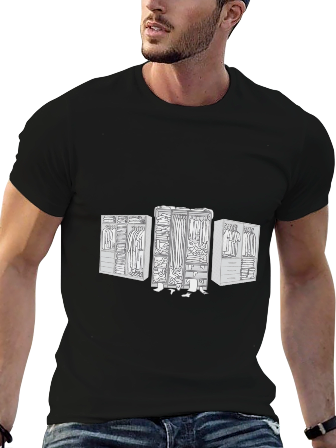 Closet Humor T-Shirt: Stylish & Unique Graphic Tee