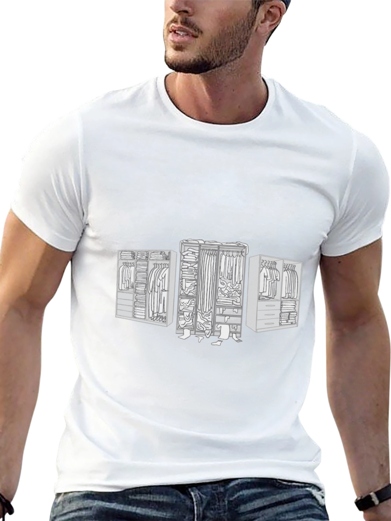 Closet Humor T-Shirt: Stylish & Unique Graphic Tee