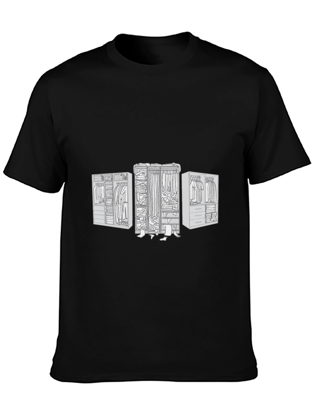 Closet Humor T-Shirt: Stylish & Unique Graphic Tee