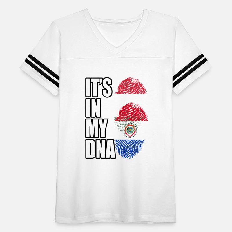 Hungarian And Paraguayan Mix Heritage DNA Flag