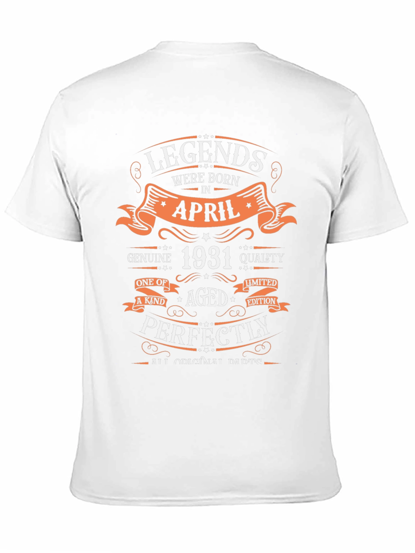 Legends Born in April 1931 Birthday T-Shirt