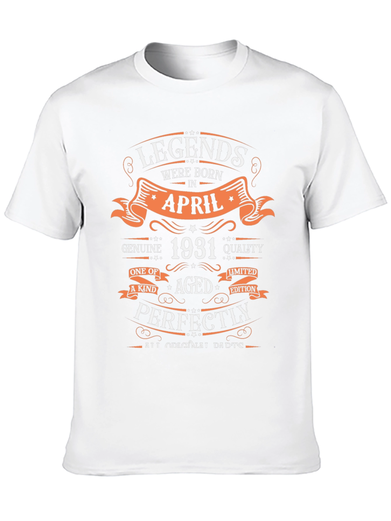 Legends Born in April 1931 Birthday T-Shirt