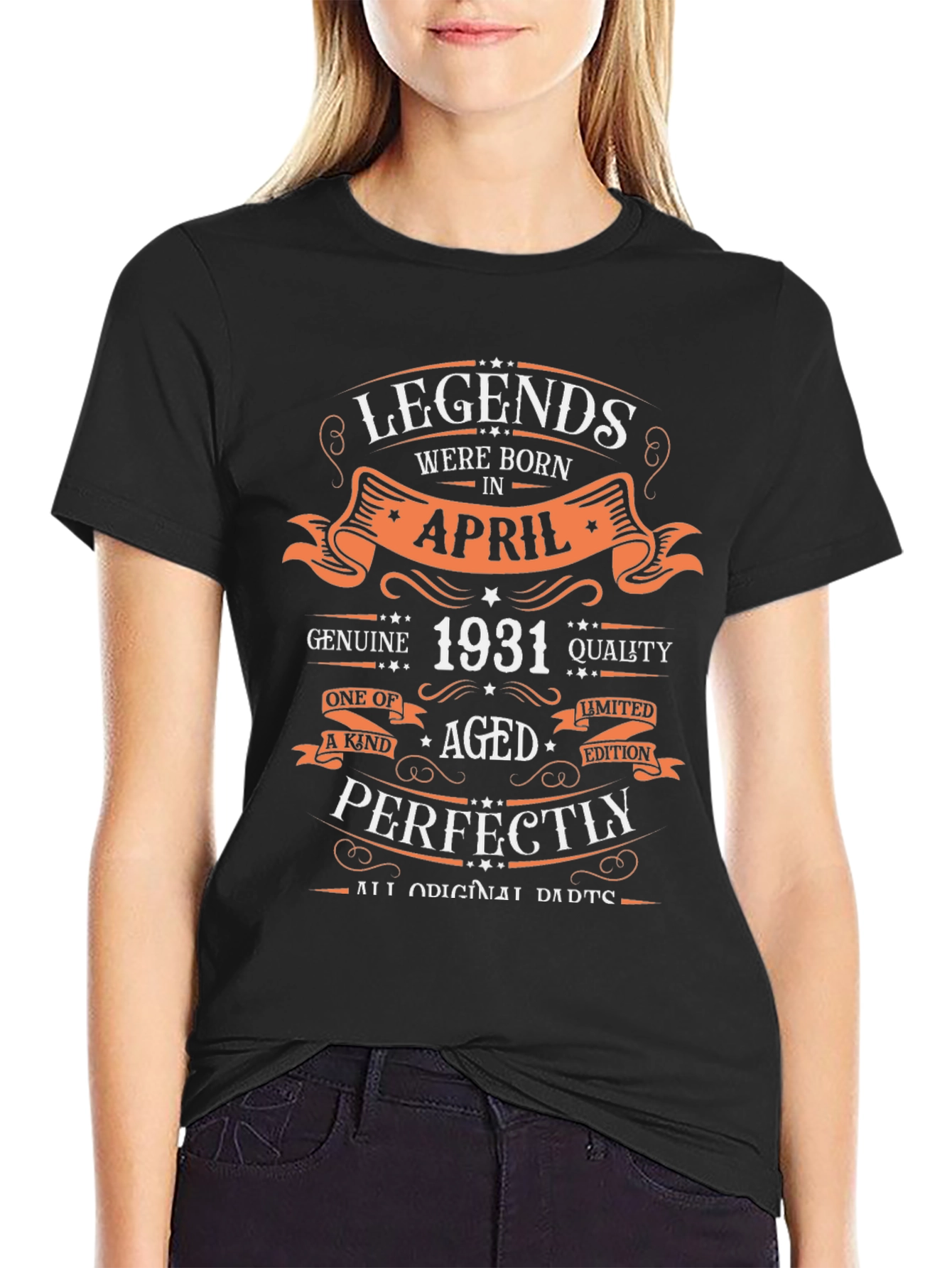 Legends Born in April 1931 Birthday T-Shirt