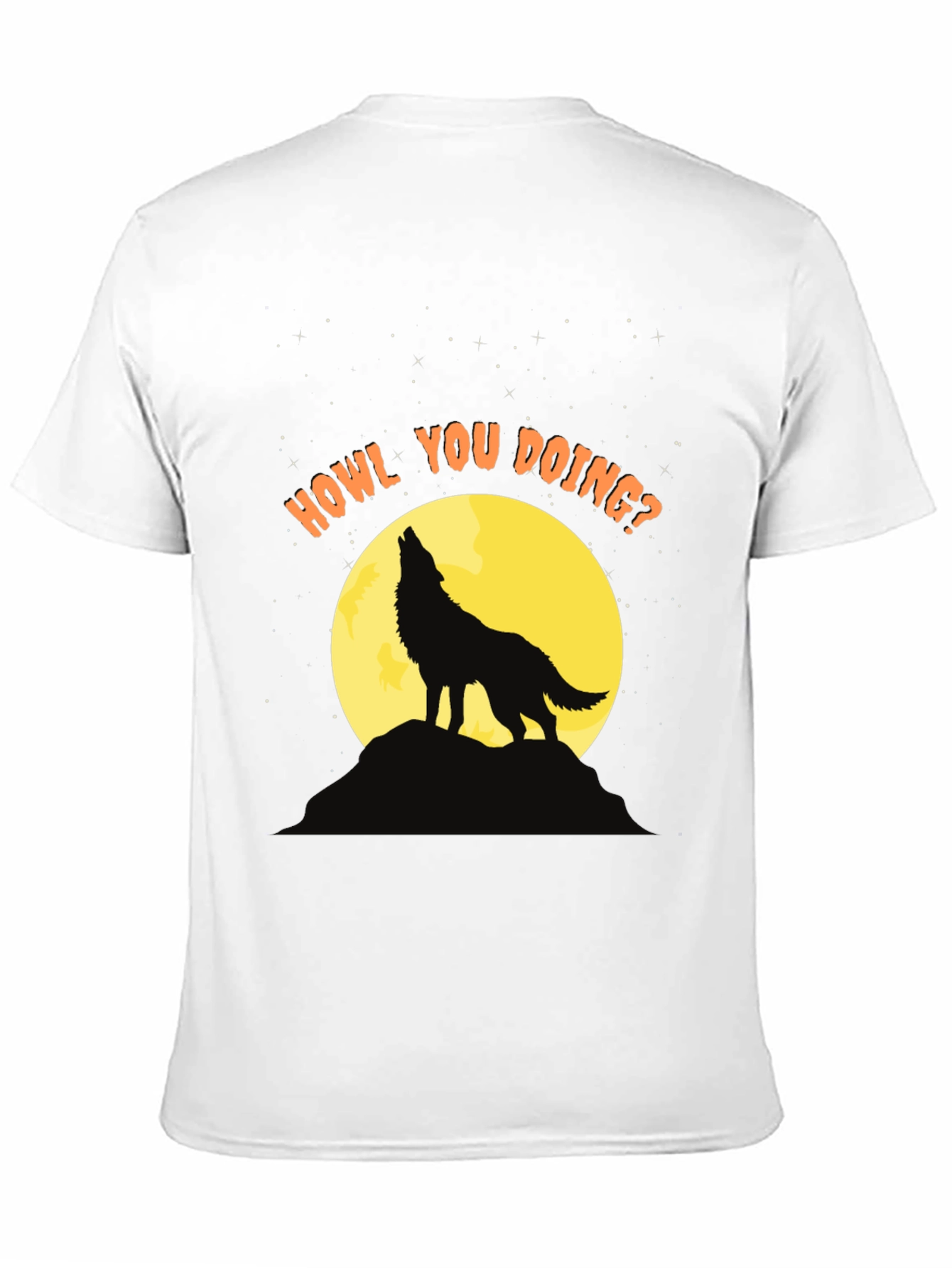 Howl You Doing? Wolf Graphic Tee