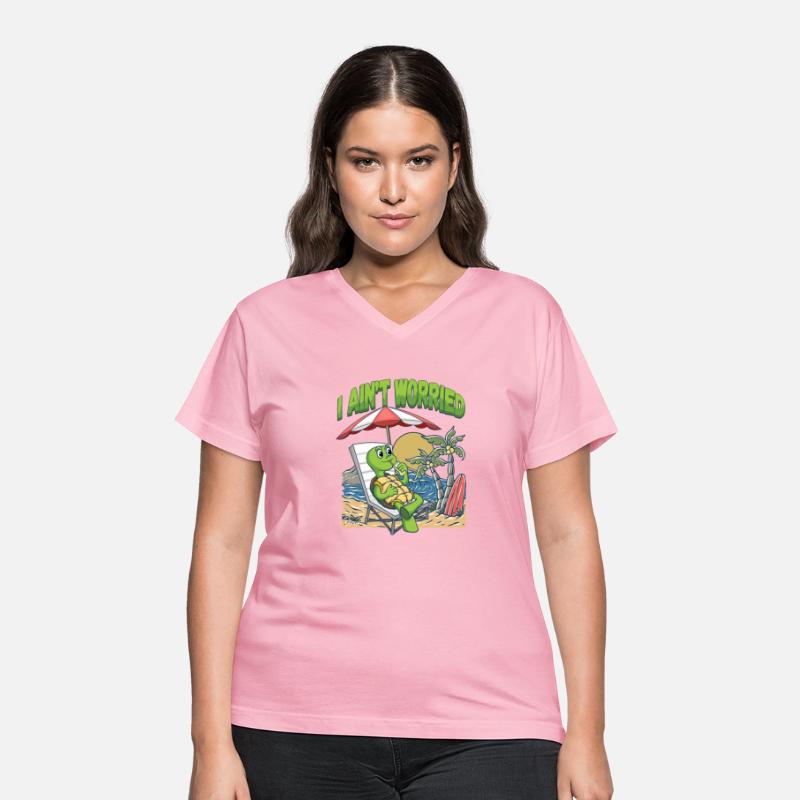 I ain’t worried turtle - Light Background