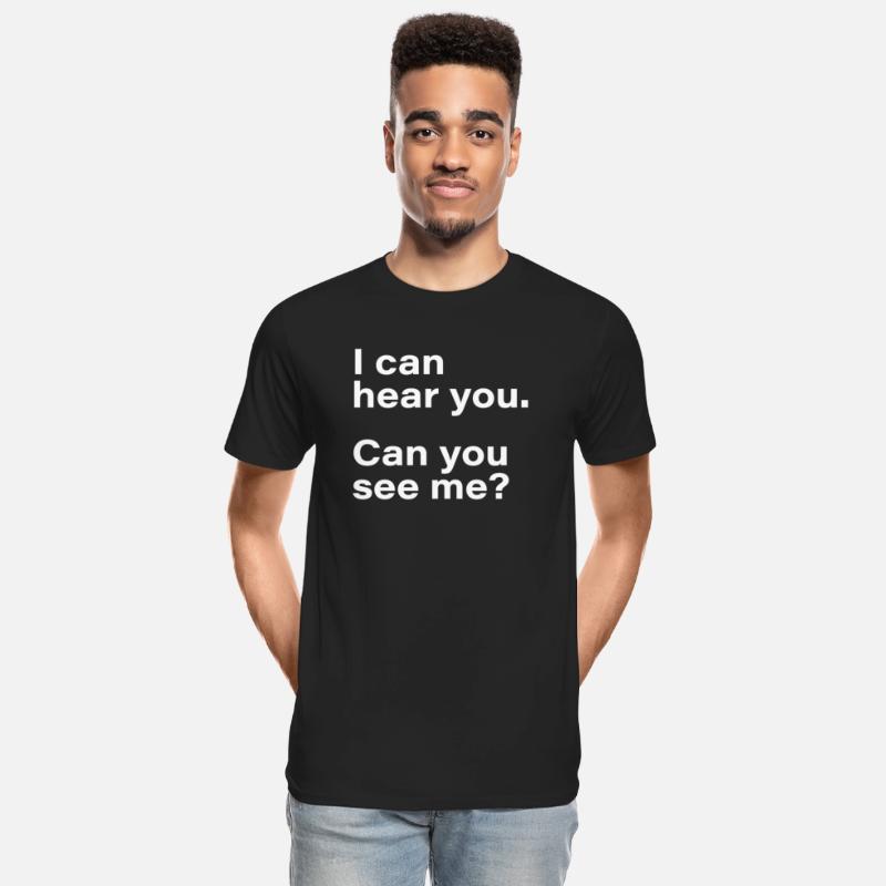 I can hear you Can you see me For video conference