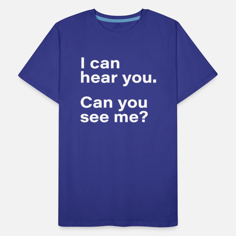 I can hear you Can you see me For video conference