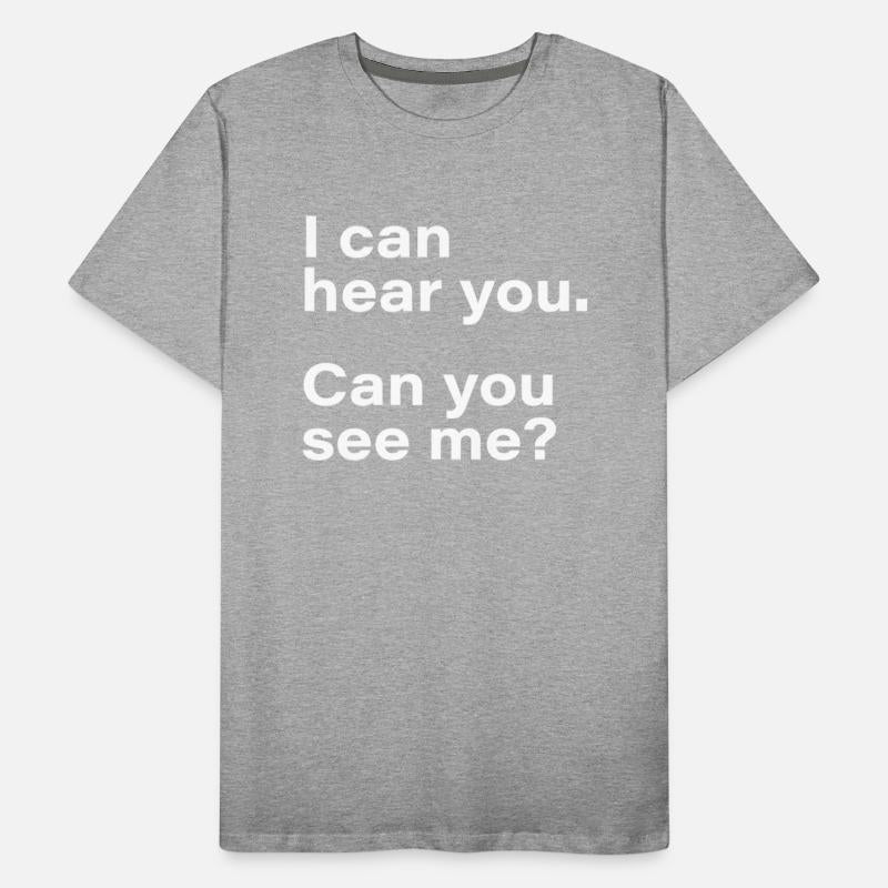 I can hear you Can you see me For video conference