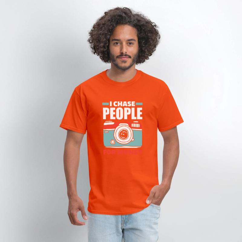 I Chase People For Money Funny Photographer Gift