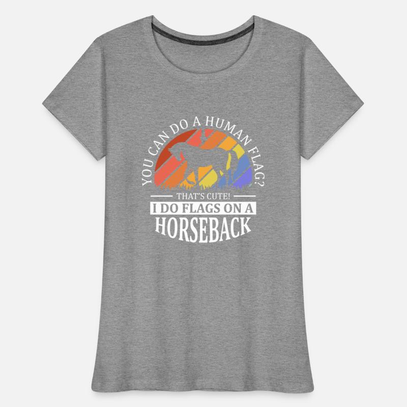 I Do Flags on a Horseback Vaulting