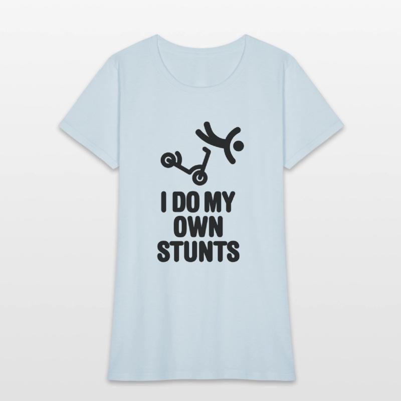 I do my own stunts, stunt scooter kick scooter
