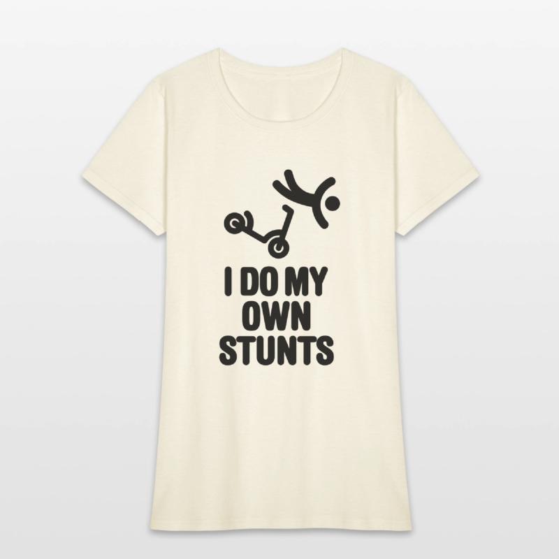 I do my own stunts, stunt scooter kick scooter