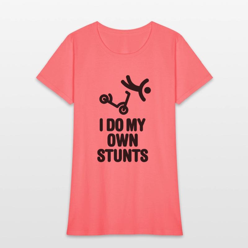 I do my own stunts, stunt scooter kick scooter