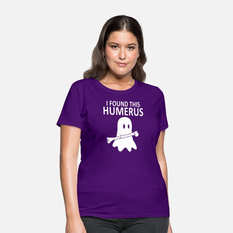 I Found This Humerus Pun Halloween Ghost Boo