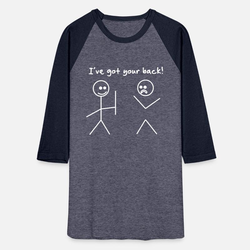 I Got Your Back Stick Figure Funny