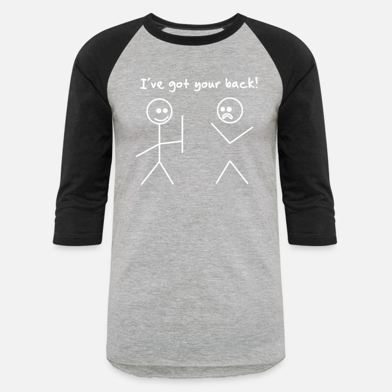 I Got Your Back Stick Figure Funny