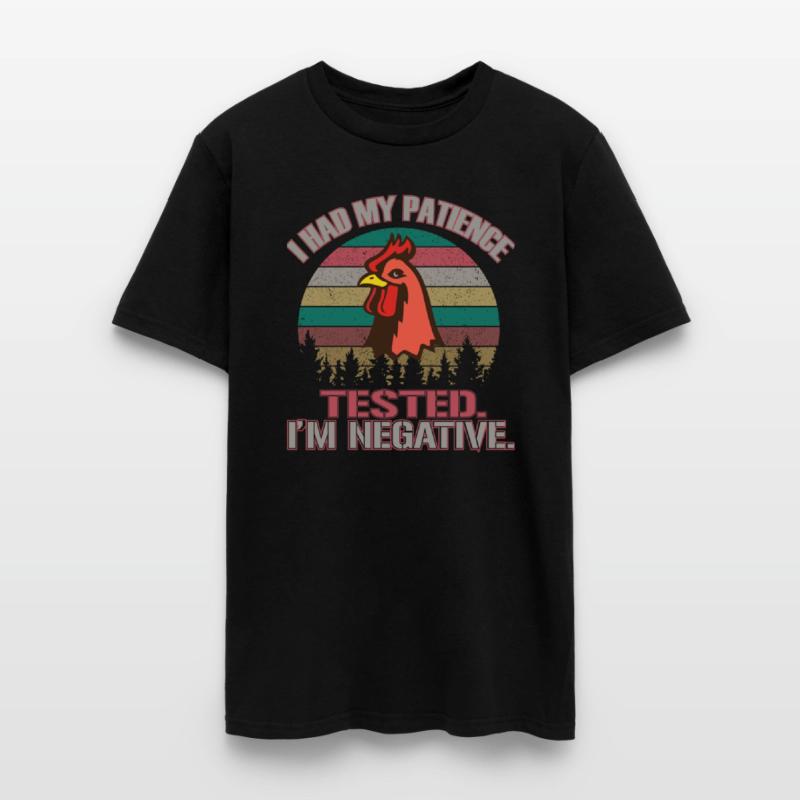 I Had My Patience Tested I'M Negative