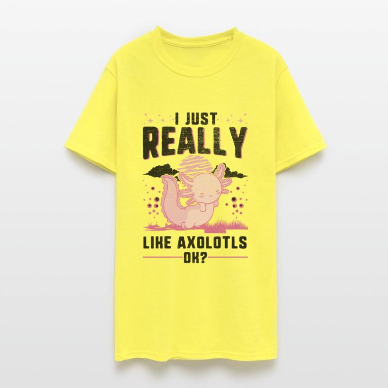 I Just Really Like Axolotl's Tailed Amphibian