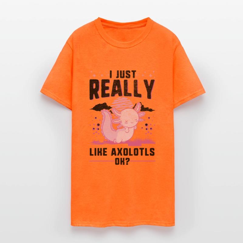 I Just Really Like Axolotl's Tailed Amphibian