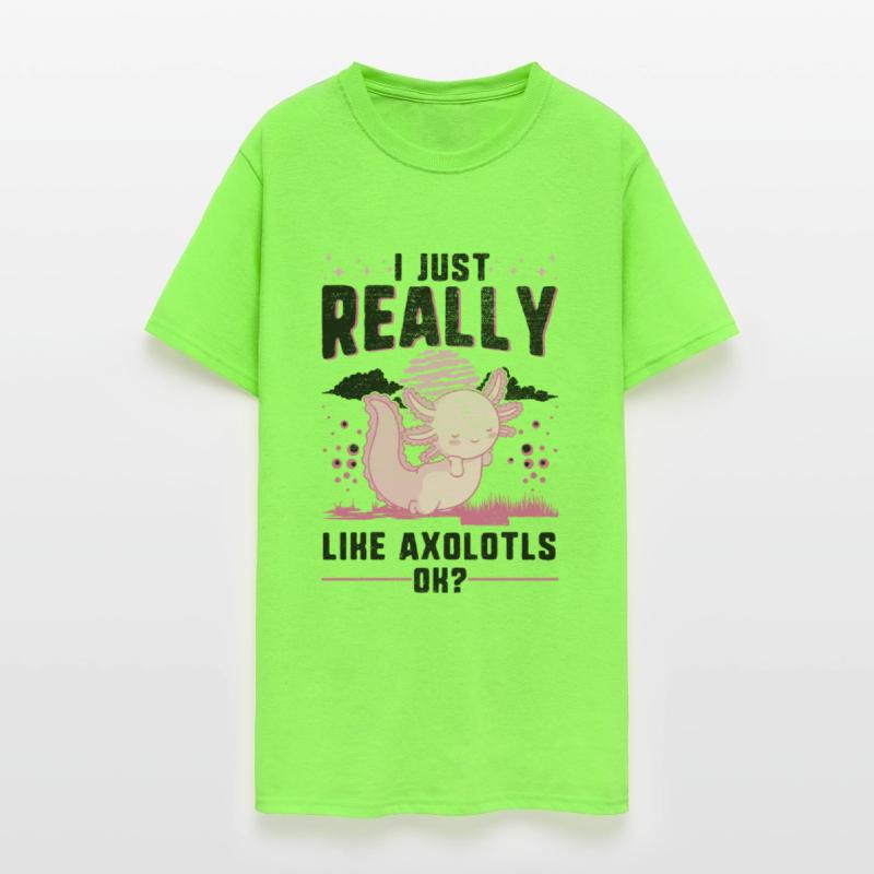 I Just Really Like Axolotl's Tailed Amphibian