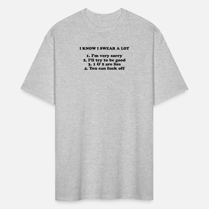 I KNOW I SWEAR A LOT