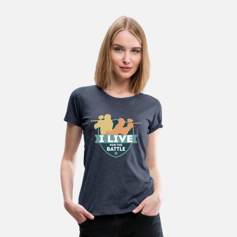 I Live for the Battle Paintball Tactical Player