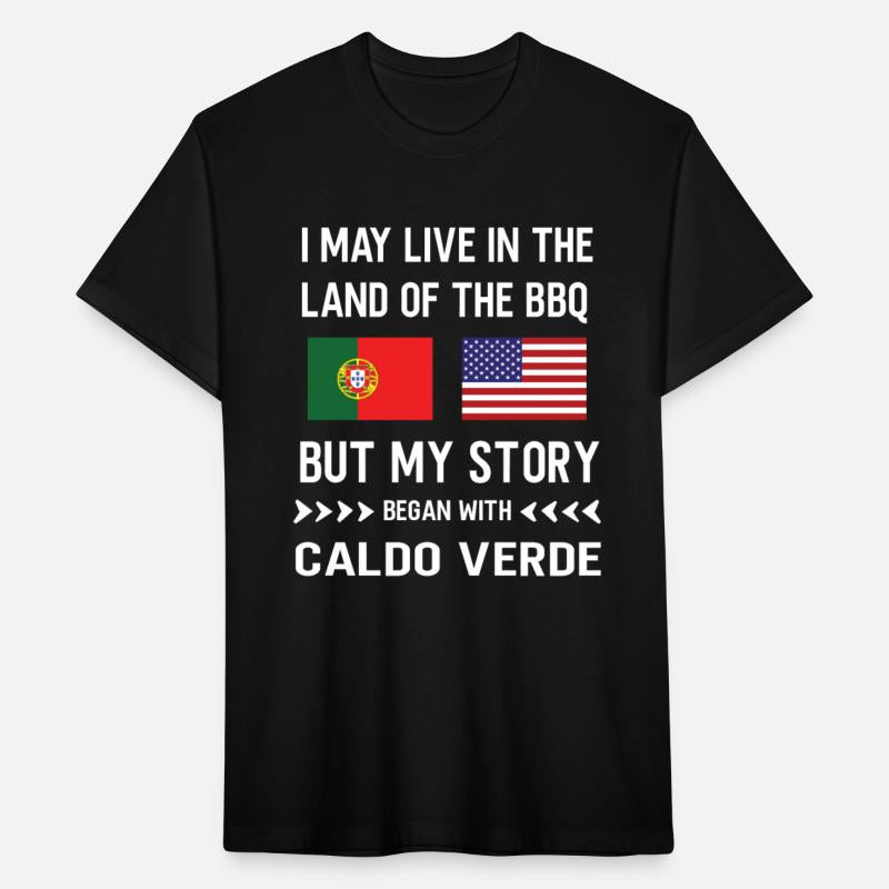 I live in the Land of bbq my story is Portuguese