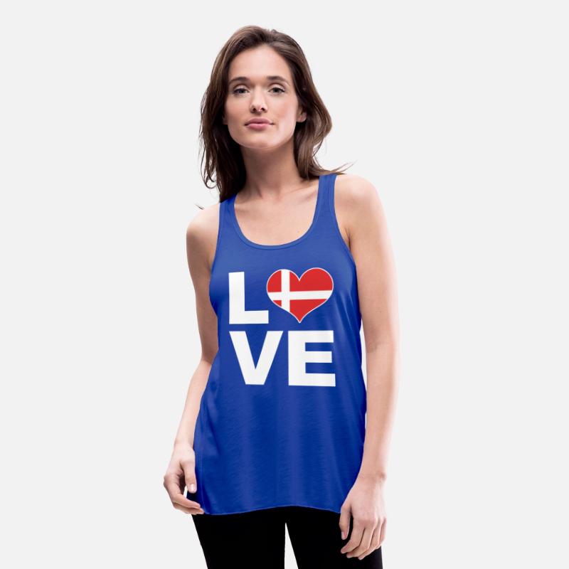 I Love Denmark - Heart Flag Denmark