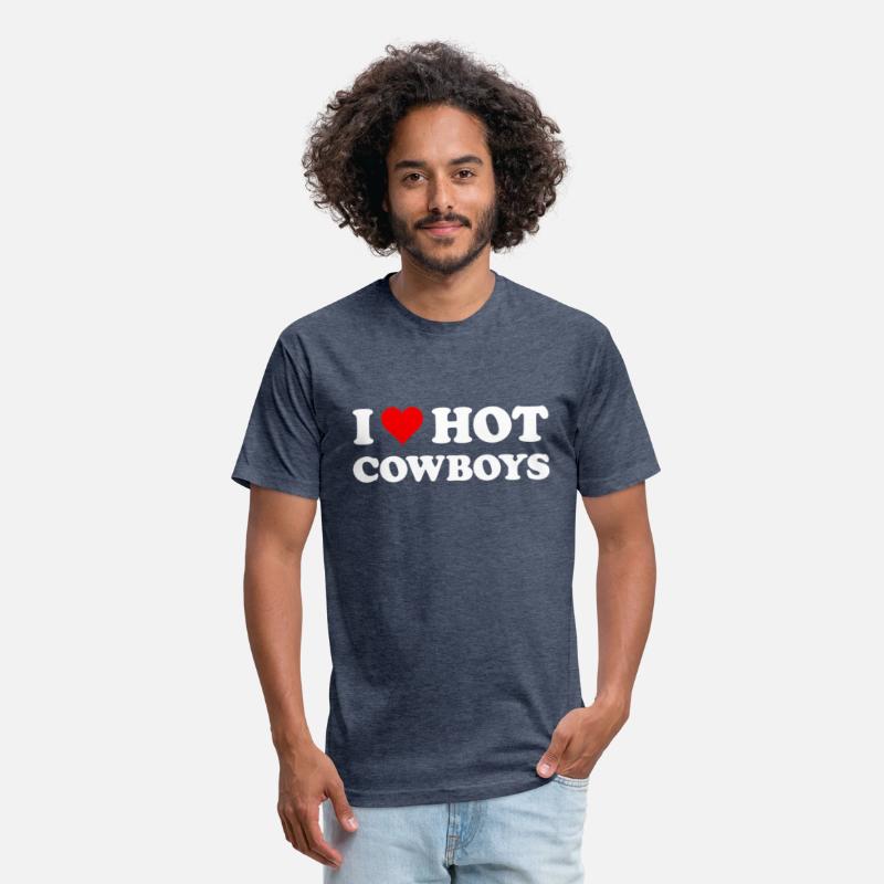 I Love Hot Cowboys Western Rodeo