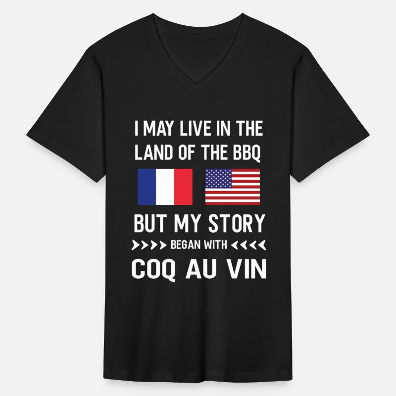 I may live in the Land of bbq my story is French