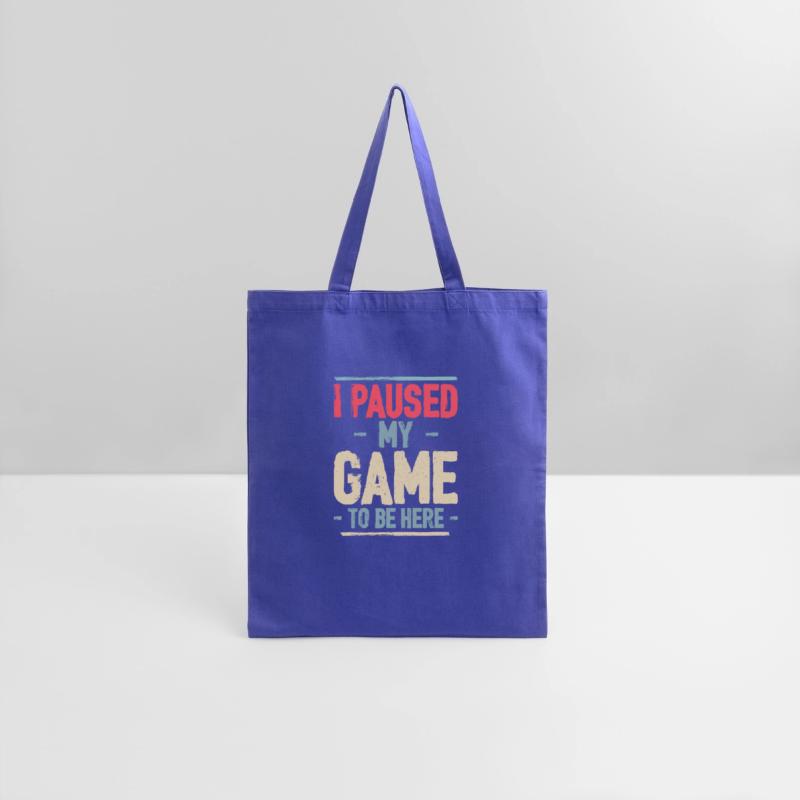 I Paused My Game to Be Here Video Gamer Mens Retro