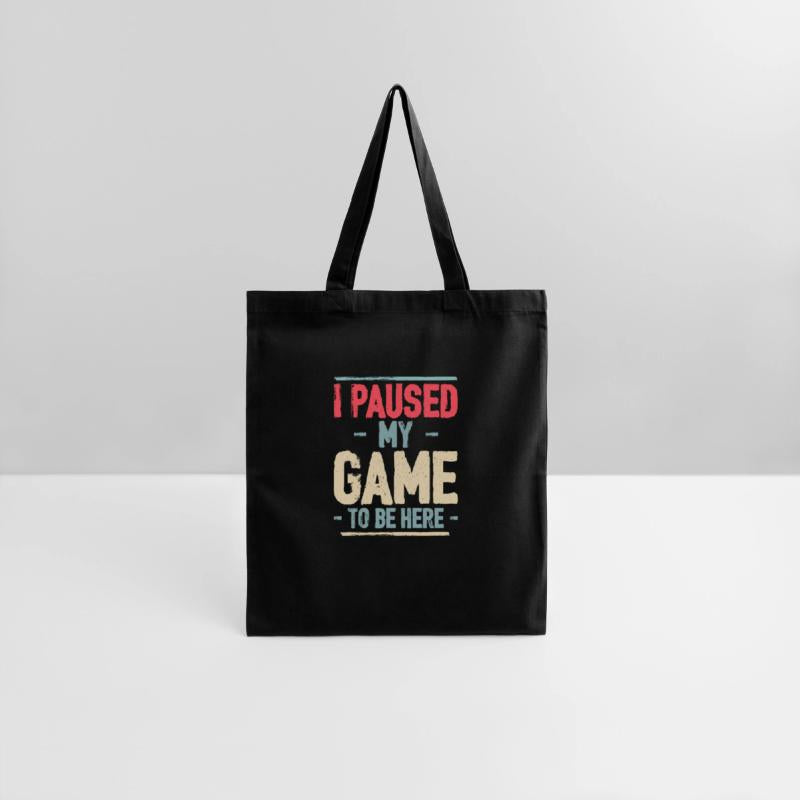 I Paused My Game to Be Here Video Gamer Mens Retro