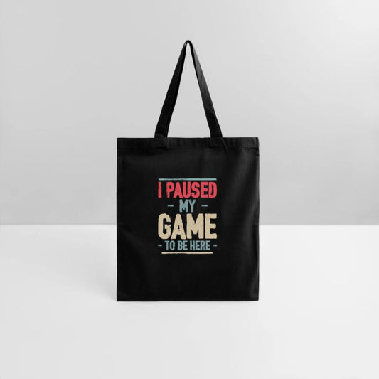I Paused My Game to Be Here Video Gamer Mens Retro