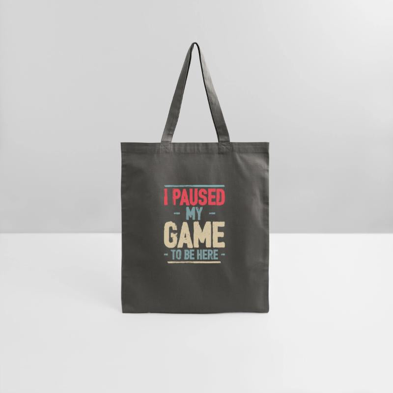 I Paused My Game to Be Here Video Gamer Mens Retro