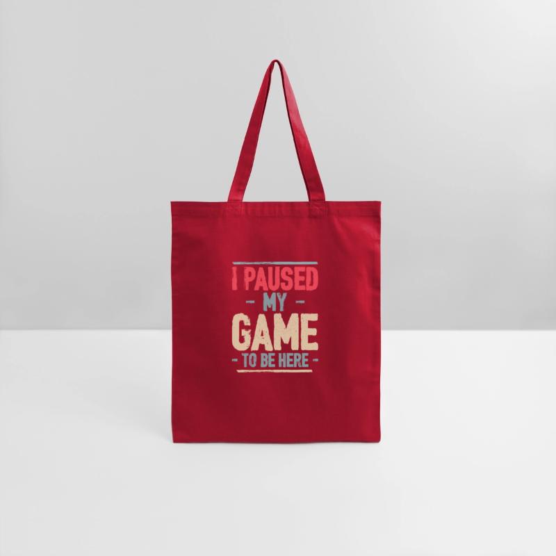 I Paused My Game to Be Here Video Gamer Mens Retro