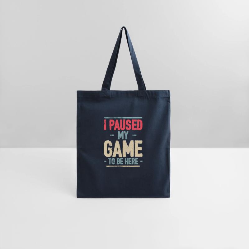 I Paused My Game to Be Here Video Gamer Mens Retro