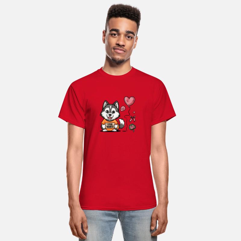 I STEAL HEARTS Cute Husky