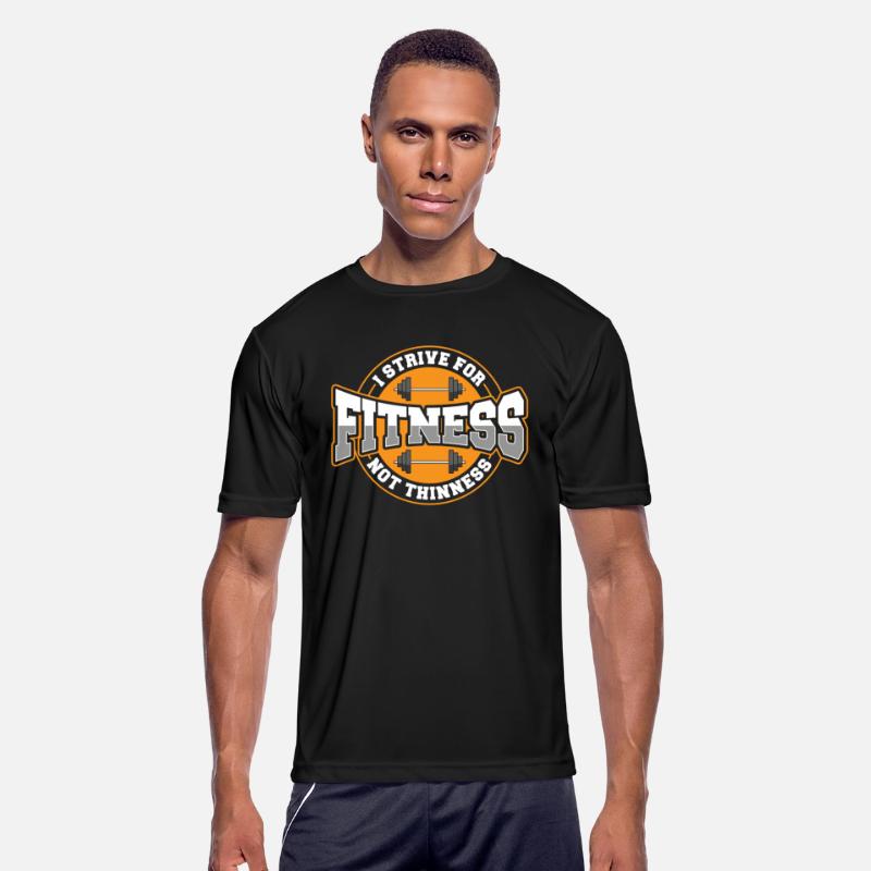 I Strive For Fitness Not Thinness Gym Motivational